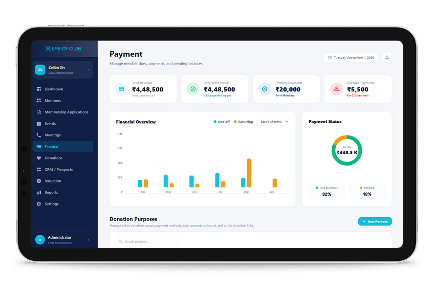 Finance & Payments